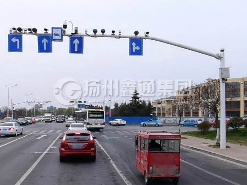 DJG-011，電子警察桿，闖紅燈抓拍桿