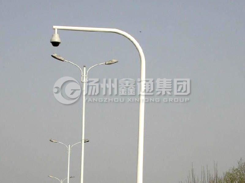 DJG-014，電子警察桿，彎臂球機桿