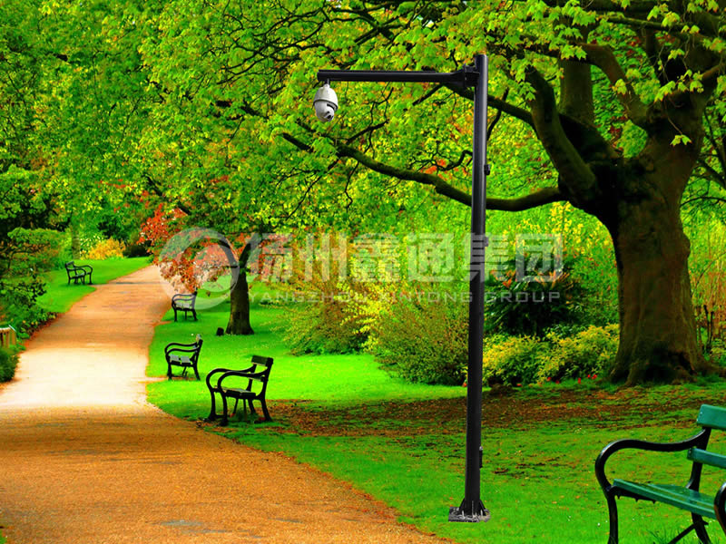 DJG-026，電子監控桿，公園監控桿
