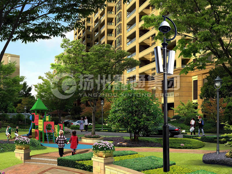 DJG-027，電子警察桿，小區監控桿
