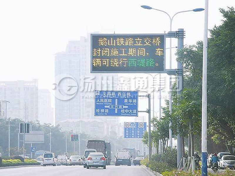 YDP-014，誘導(dǎo)屏桿，信息發(fā)布屏立桿